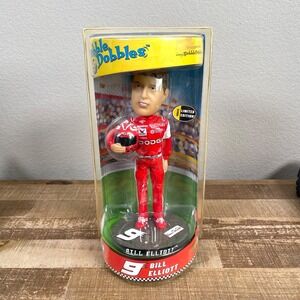 New Limited Edition Bobble Dobbles Bill Elliott Bobblehead‎ #9 Nascar 2002